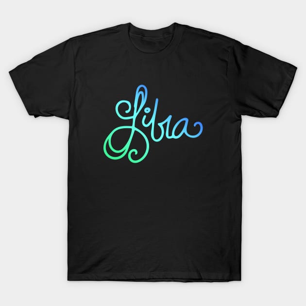 Libra T-Shirt by bubbsnugg